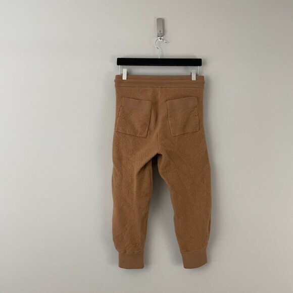 Ulla Johnson Alfie Wool Jogger Pants in Chestnut Size Small - Picture 2 of 6